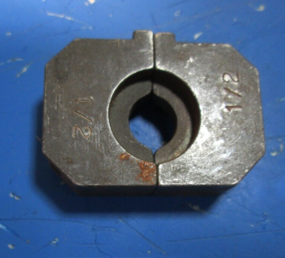 Kearney Blackburn OD58 compression tool 1/2"  Die set  Used