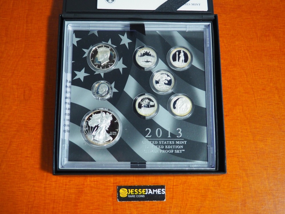 2013 W PROOF SILVER EAGLE LIMITED EDITION PROOF SET IN OGP