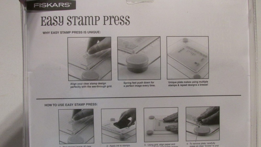 NIP Easy Stamp Press By Fiskars
