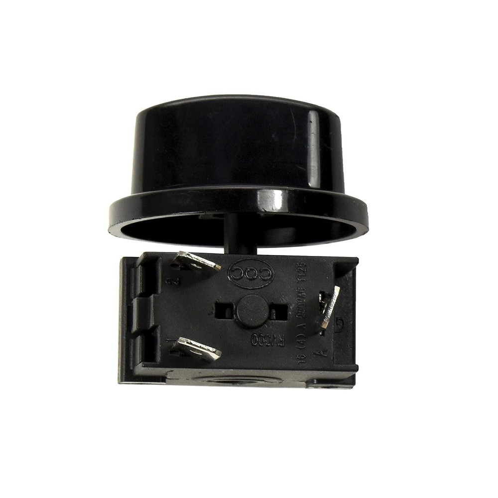 15A Adjustable Rotary Switch for 120V-250V Systems - Quick Connect & Flush Mount