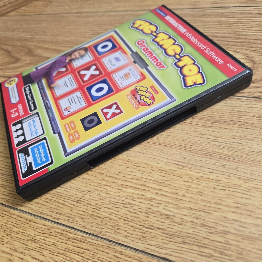 INTERACTIVE WHITEBOARD: TIC-TAC-TOE: GRAMMAR (LAKESHORE PC-MAC 2006) EDUCATIONAL
