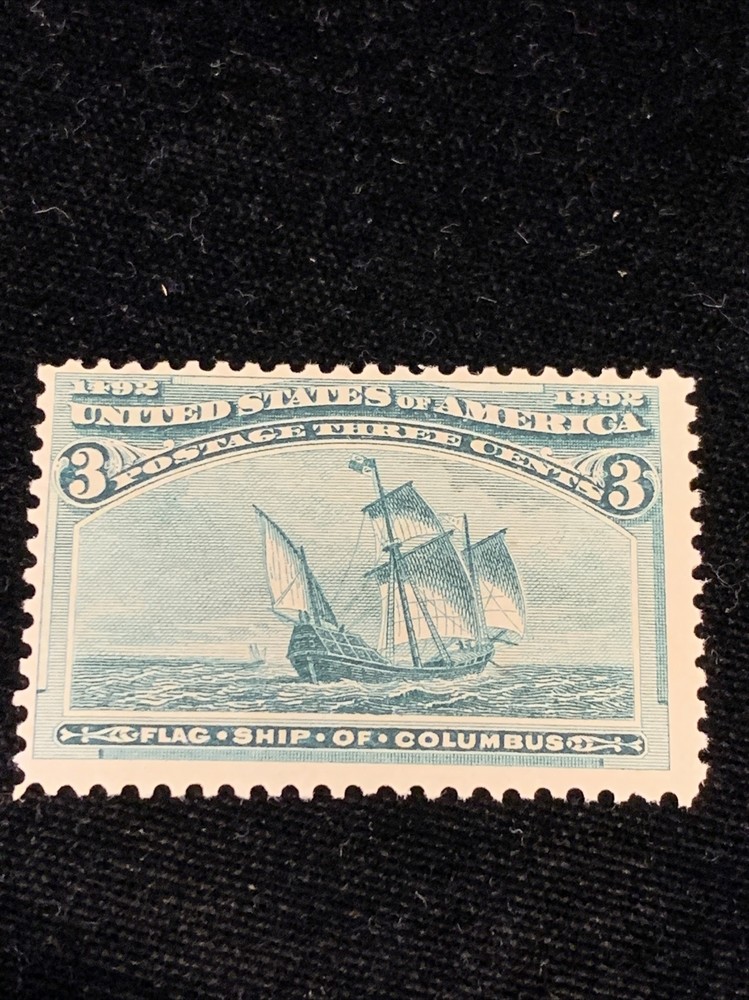 US Stamp #232 3 Cent MLH. Great Color Make Offers !!!