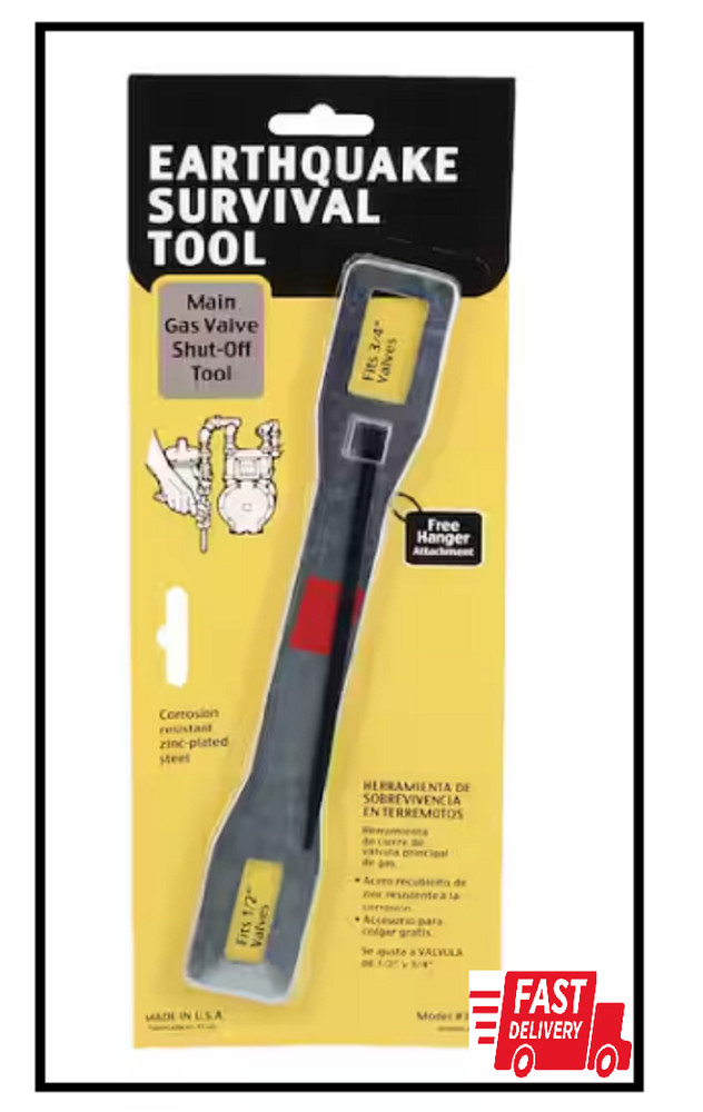Emergency Gas Shut-Off Wrench