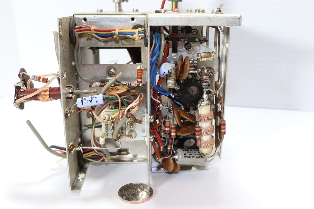 YAESU - FT‑DX100 Final Amplifier Assembly – Tubes, Ceramic Tank Coil, Knobs