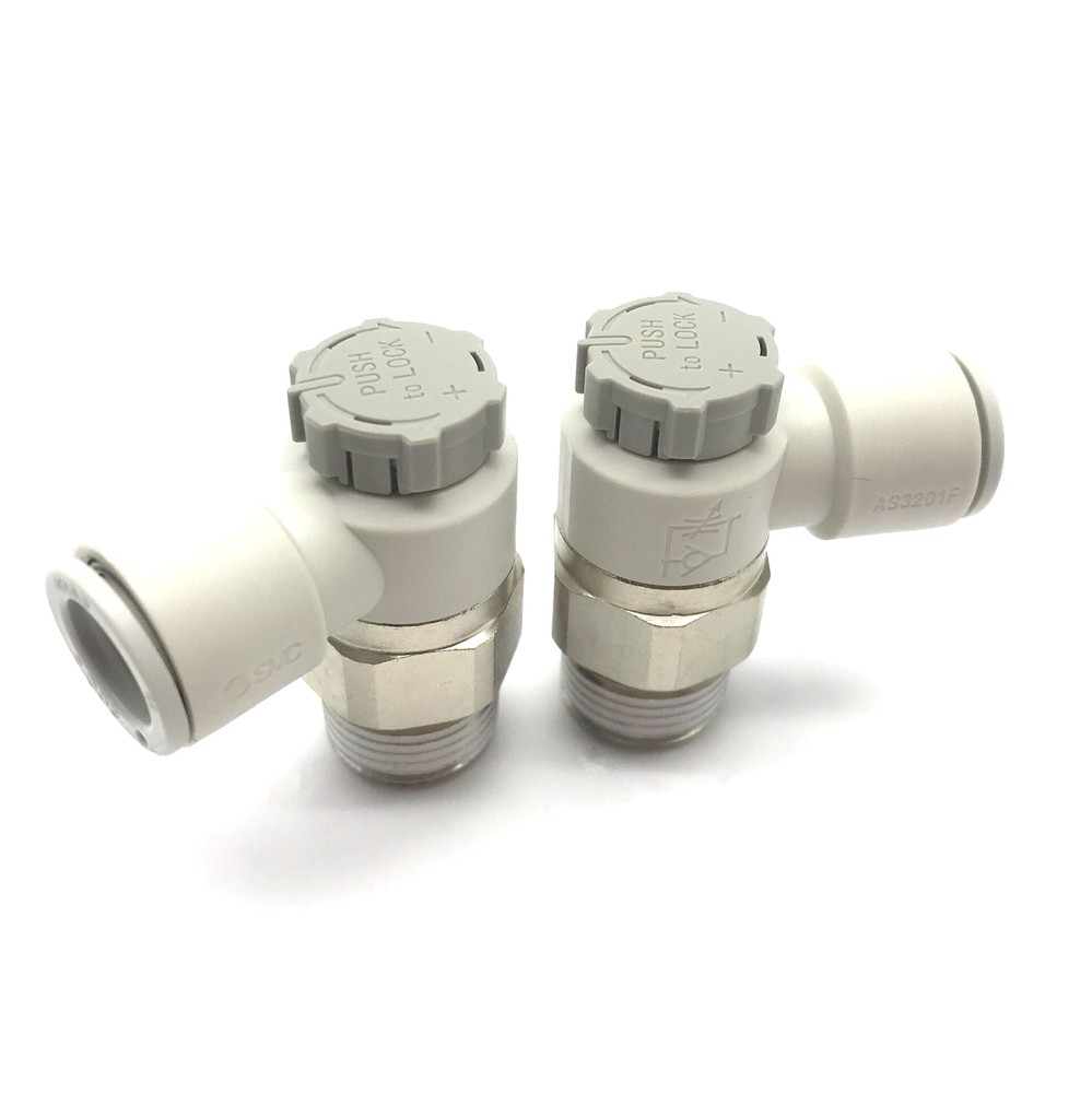 10 pcs SMC AS2201F-01-04SA Speed controller, New