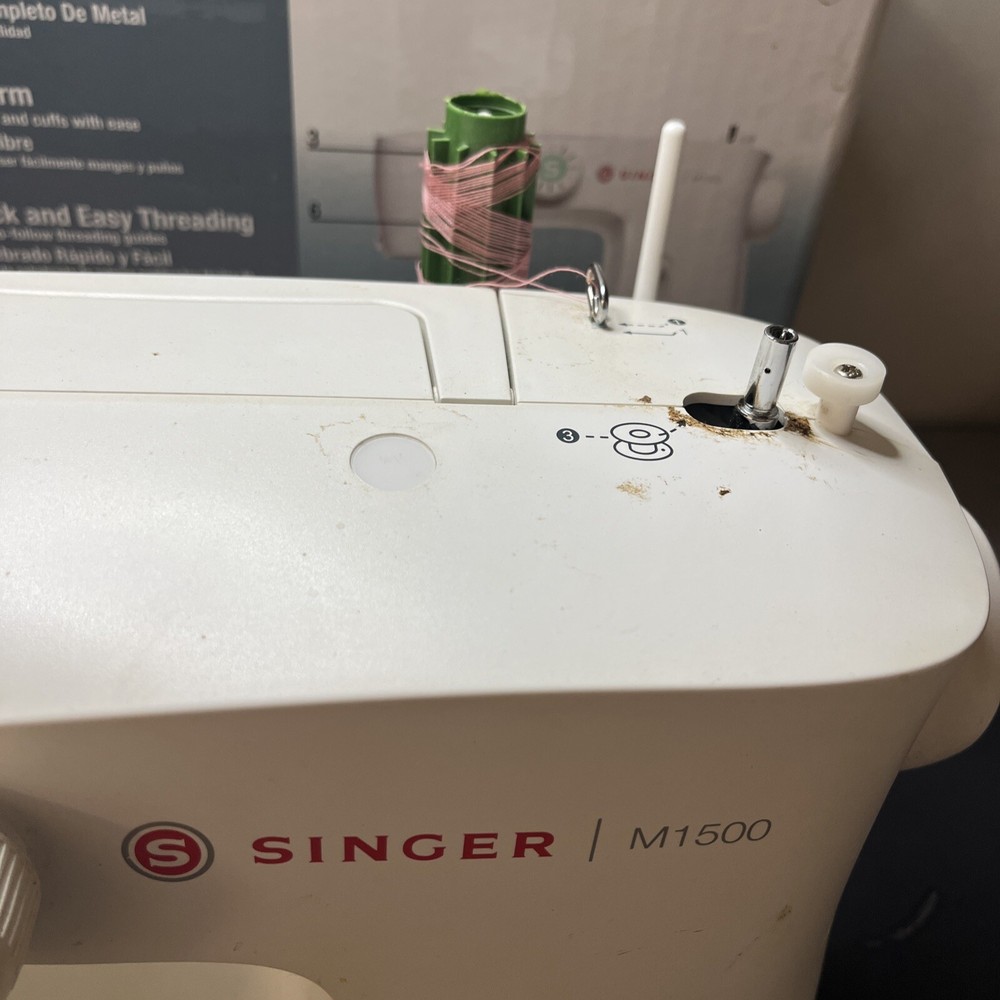 🔥🔥🔥Singer M1500 Sewing Machine - White No Power Supply