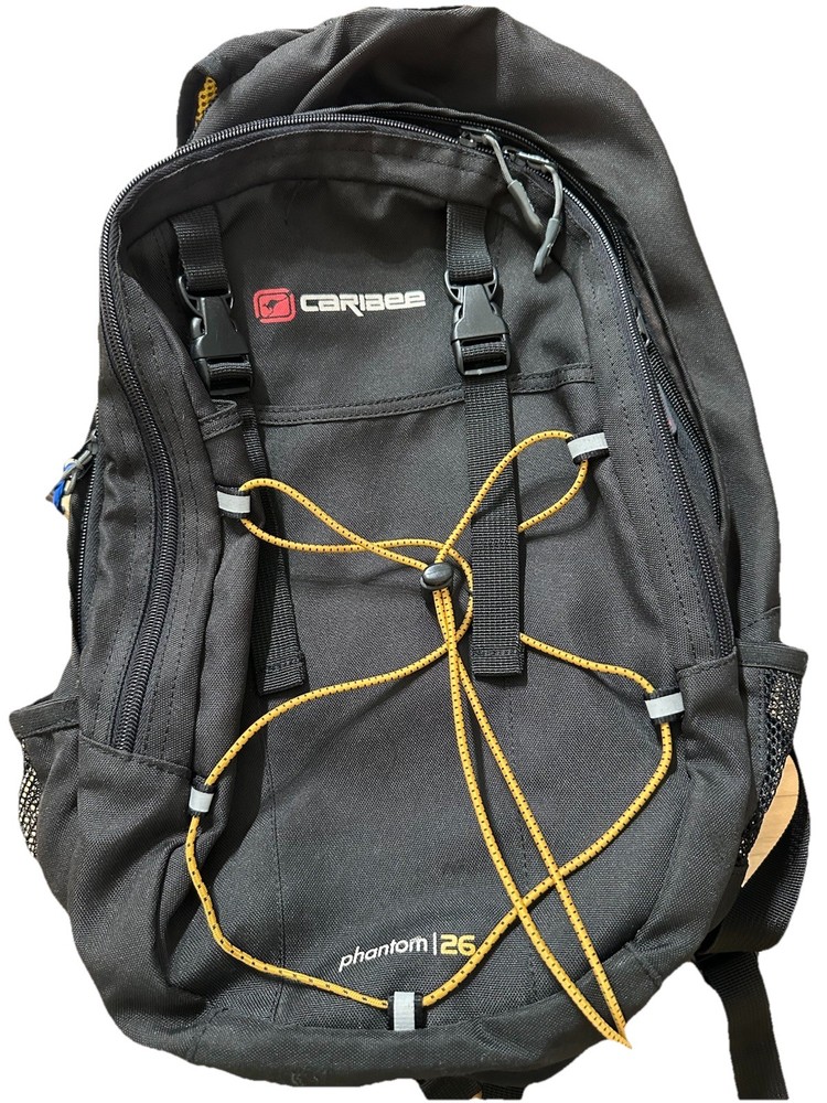 Caribee Phantom 26 backpack In Black Hiking