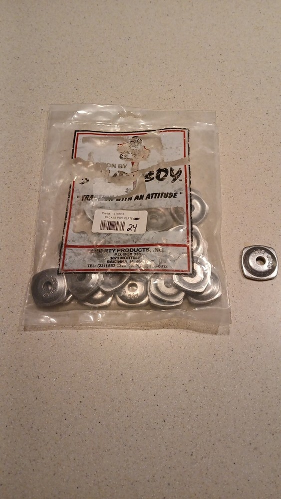Stud Boy Power Plate Single Backer Plates 5/16" 24-Pack 2193P3