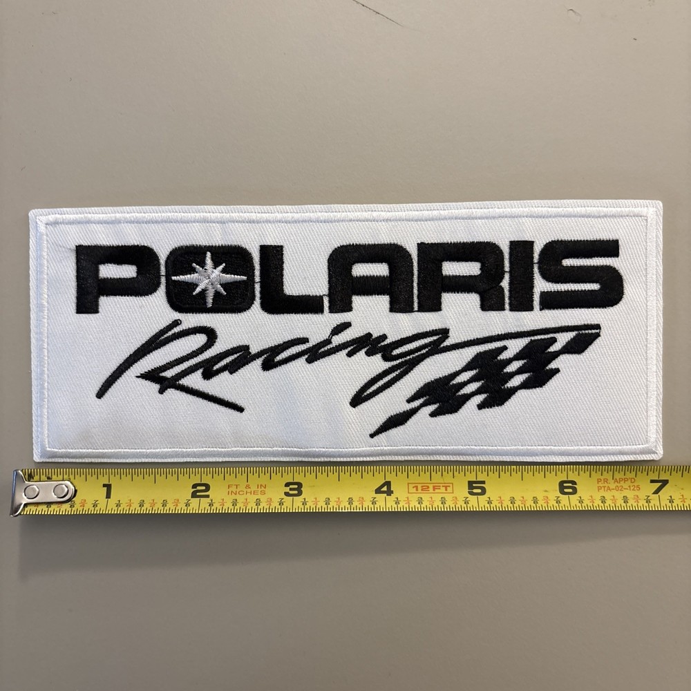 Polaris Racing - Embroidered Iron On Patch
