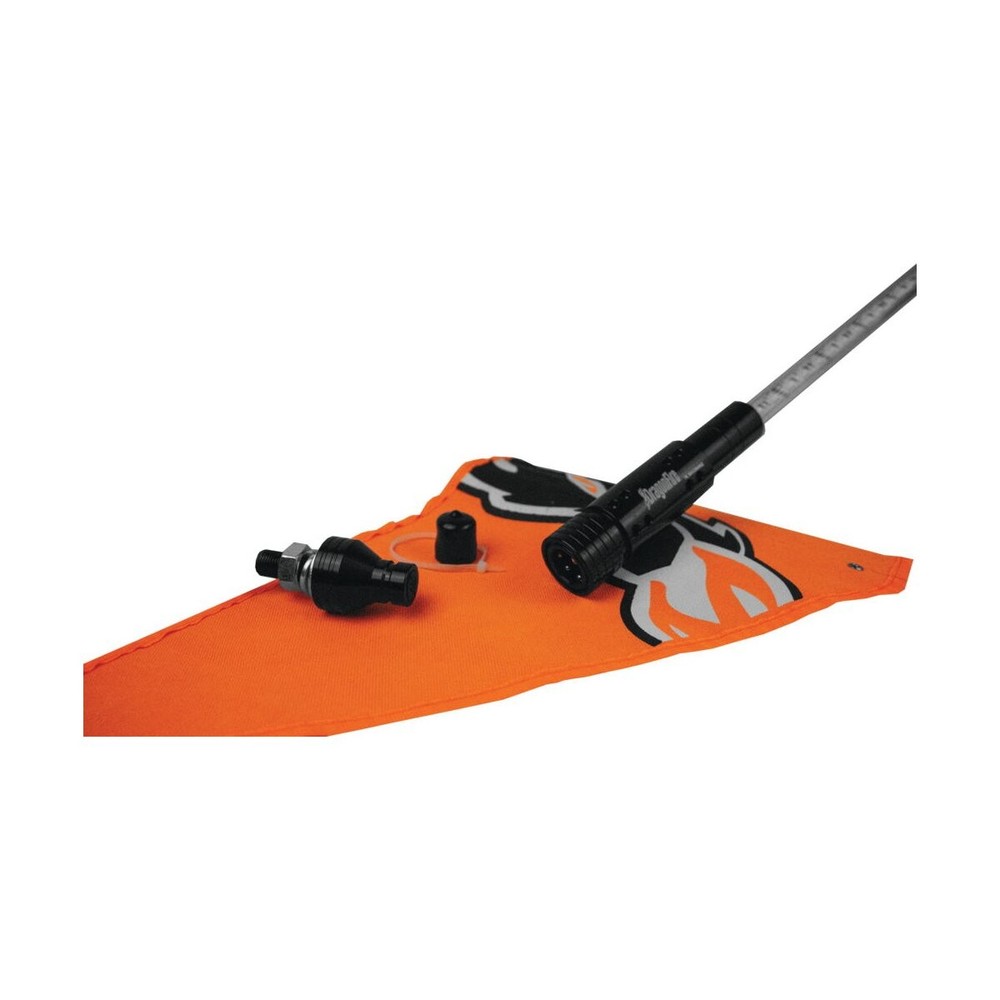 DragonFire 6 ft. Clear Lighted Whip w/Remote - 11-0041