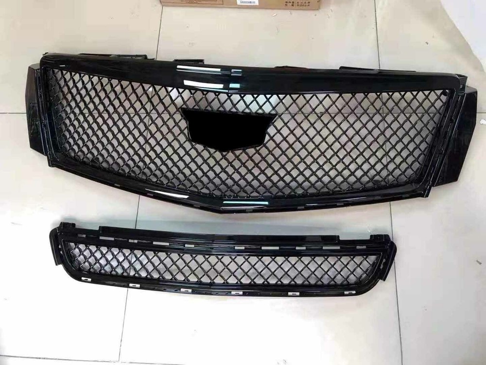 For Cadillac XTS 2013-2017 Radiator Front Upper + Lower Grilles With Outer Frame