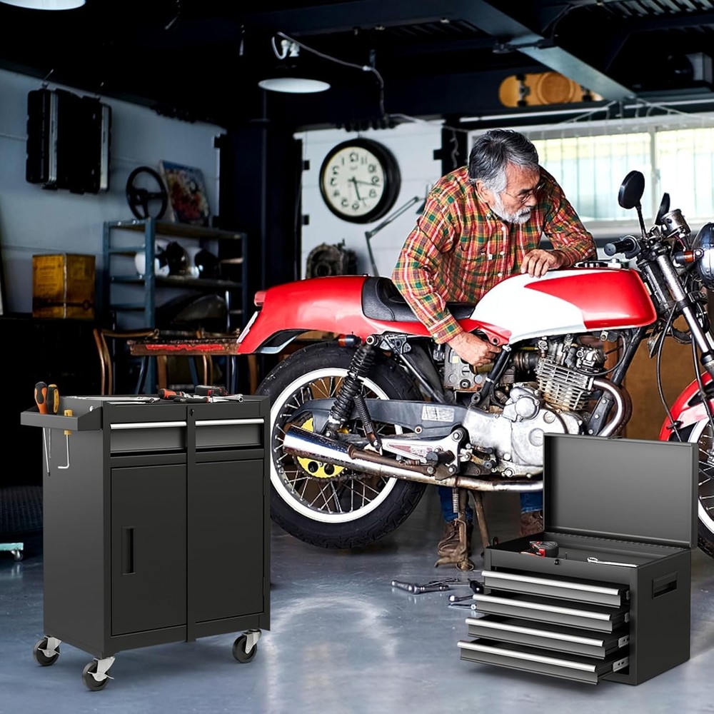 High Capacity Metal Tool Box for Tools Organization