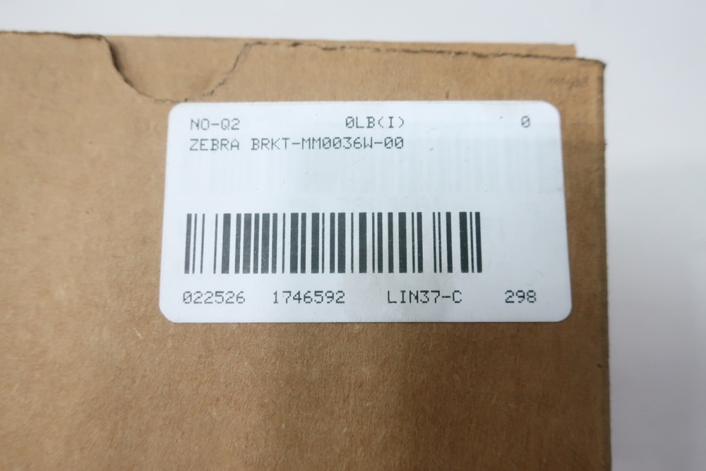 Zebra BRKT-MM0036W-00 Mounting Bracket