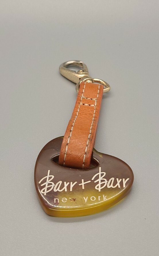 Barr Barr New York Leather Keychain