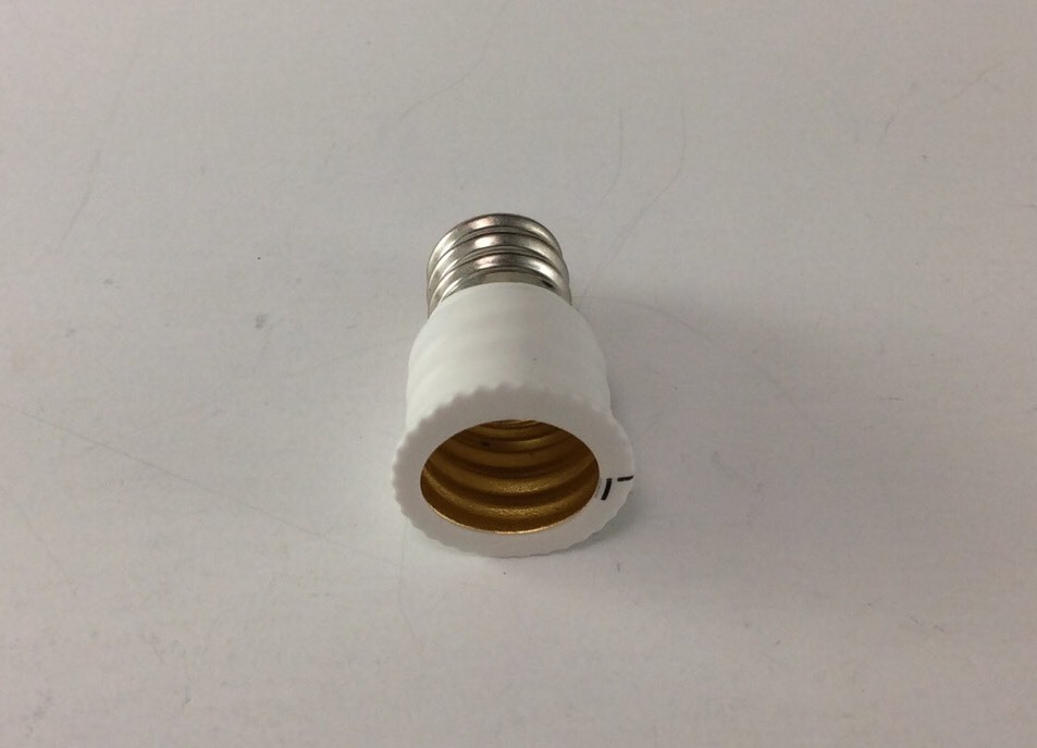 10PC E12 to E14 Smaller Socket Base LED Bulb Lamp Light Adapter Converter Holder