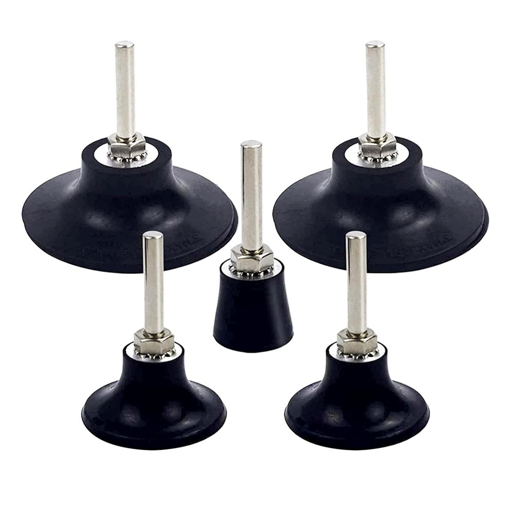 5-Pack Universal Quick Change Disc Pad Holders for Efficient Polishing Tools