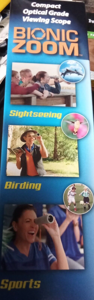 Bionic Zoom - Compact Optical Grade Viewing Scope, 8x Zoom -