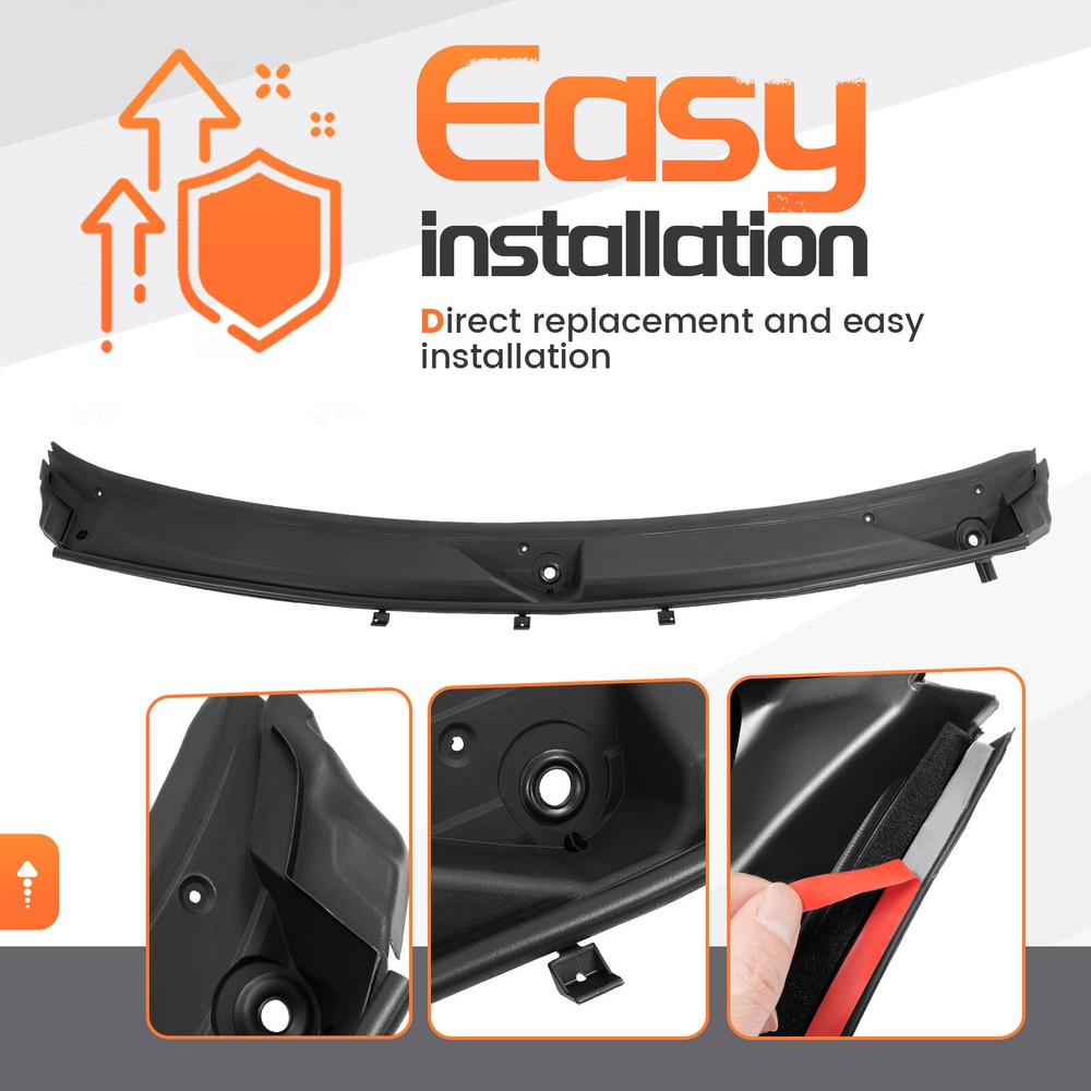 Windshield Wiper Cowl Panel Cover Trim For 2003-2012 Range Rover Full Size L322