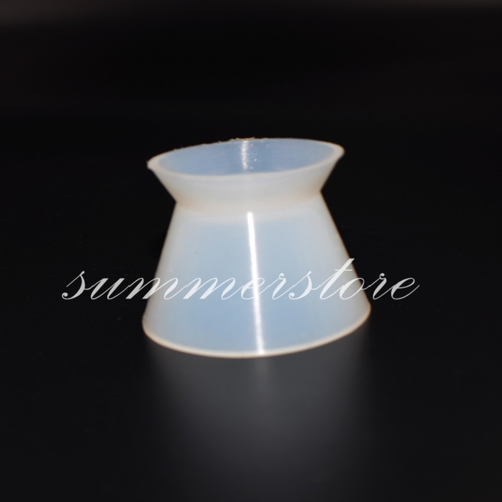 1Pc Dental Silicone Mixing Acrylic Suction Cup Bottom Flexible Stick Size Medium