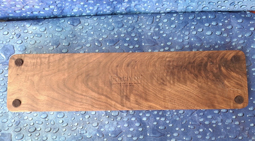 OGMONK GATHER MODULAR DESK ORGANIZER WALNUT BIN18