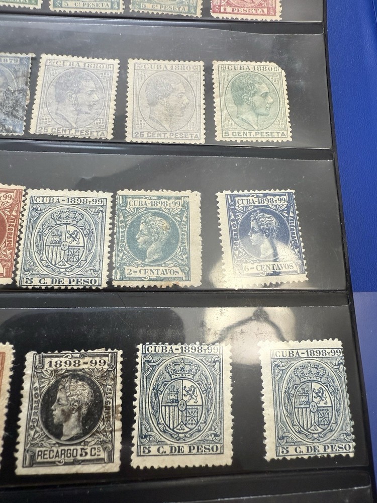 Spanish colonies Stamps 1860’s-1900’s