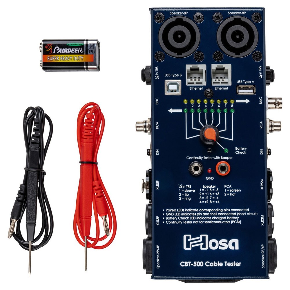 Hosa Technology CBT-500 Audio Cable Tester