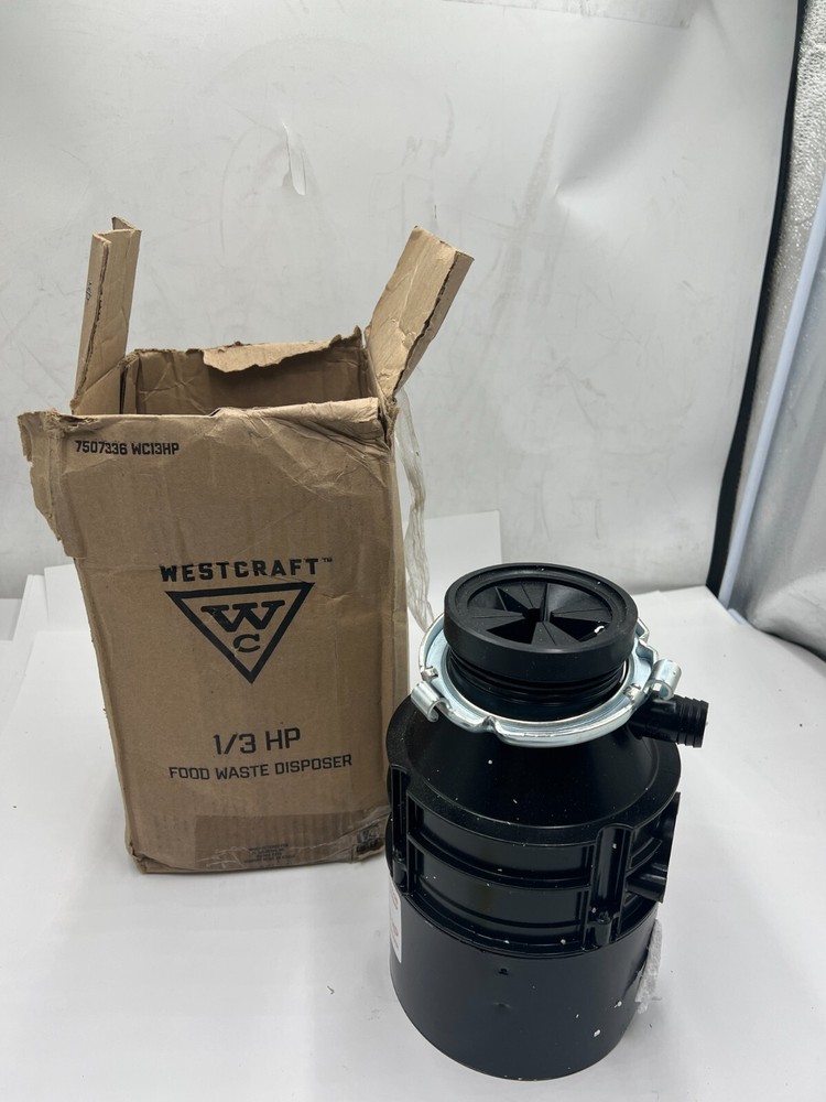 Westcraft 1/3 HP Continuous Feed Garbage Disposal WC13HP-1 21011360309