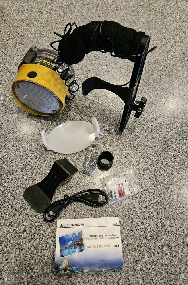 Sealife ReefMaster Flash Link SL962 /Manual / Accessories with Case Pre-owned