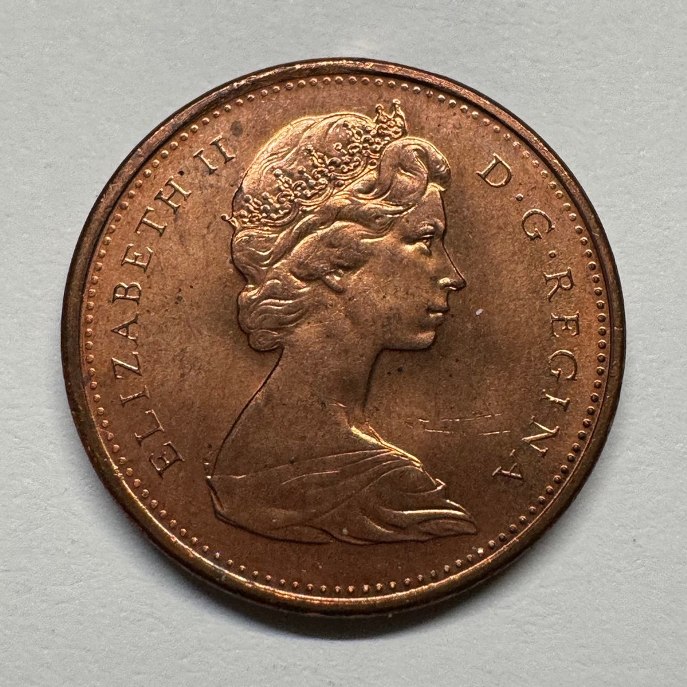 1967 Canada 1 Cent - Coin #D-023