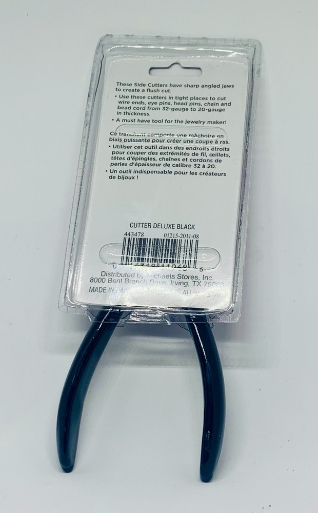 BEAD LANDING Side cutter tool Deluxe Black NEW