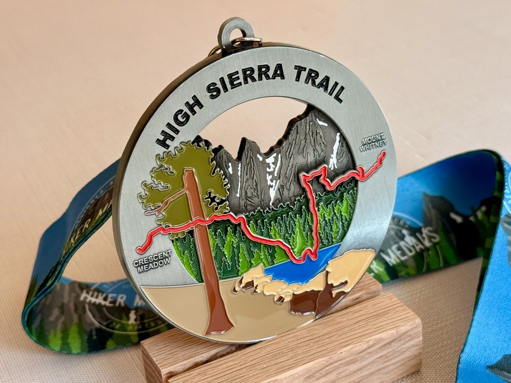 High Sierra Trail Medal