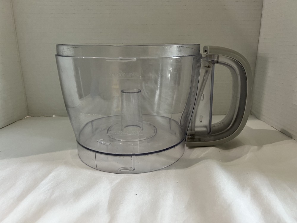 Black & Decker FP2500 Food Processor Work Bowl Gray Handle, Blade and Lid