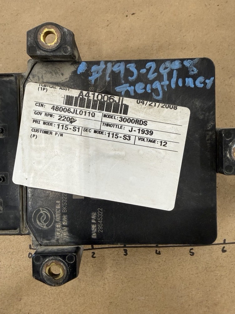 Allison 3000 RDS TCM | Transmission Control Module | P/N 29545322 - Used