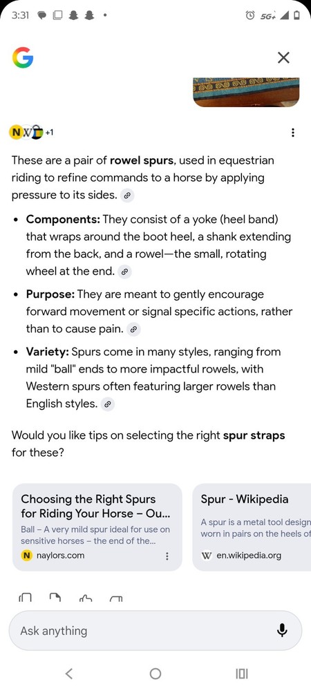 Vintage Western Spurs For Boots