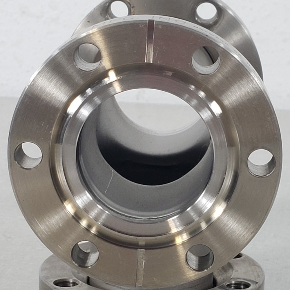 MDC 2.75" CF Conflat DN35CF Tee Fitting 2 Rotatable 1 Fixed Flange High Vacuum