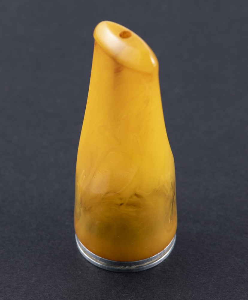 Vintage Estate Butterscotch Bakelite Cigar Holder