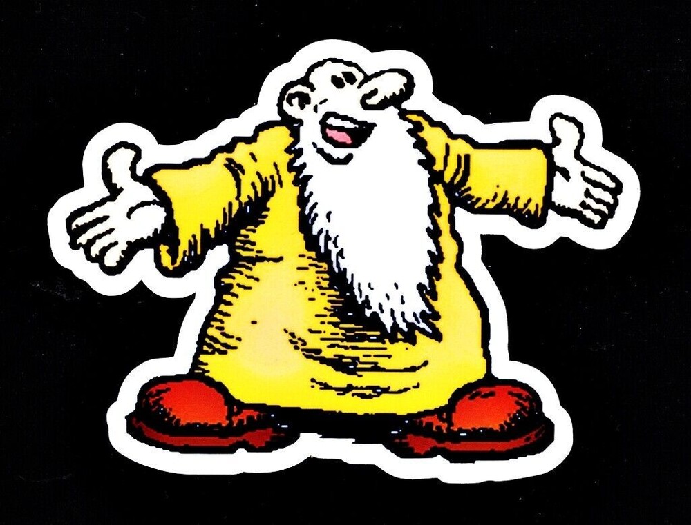 Mr Natural Sticker Decal