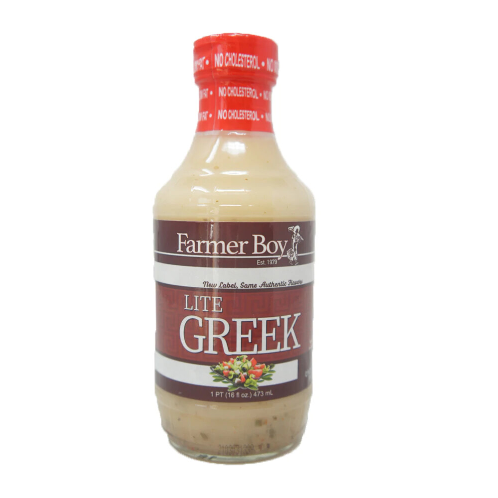 Farmer Boy Lite GREEK Dressing 16 fl. oz.