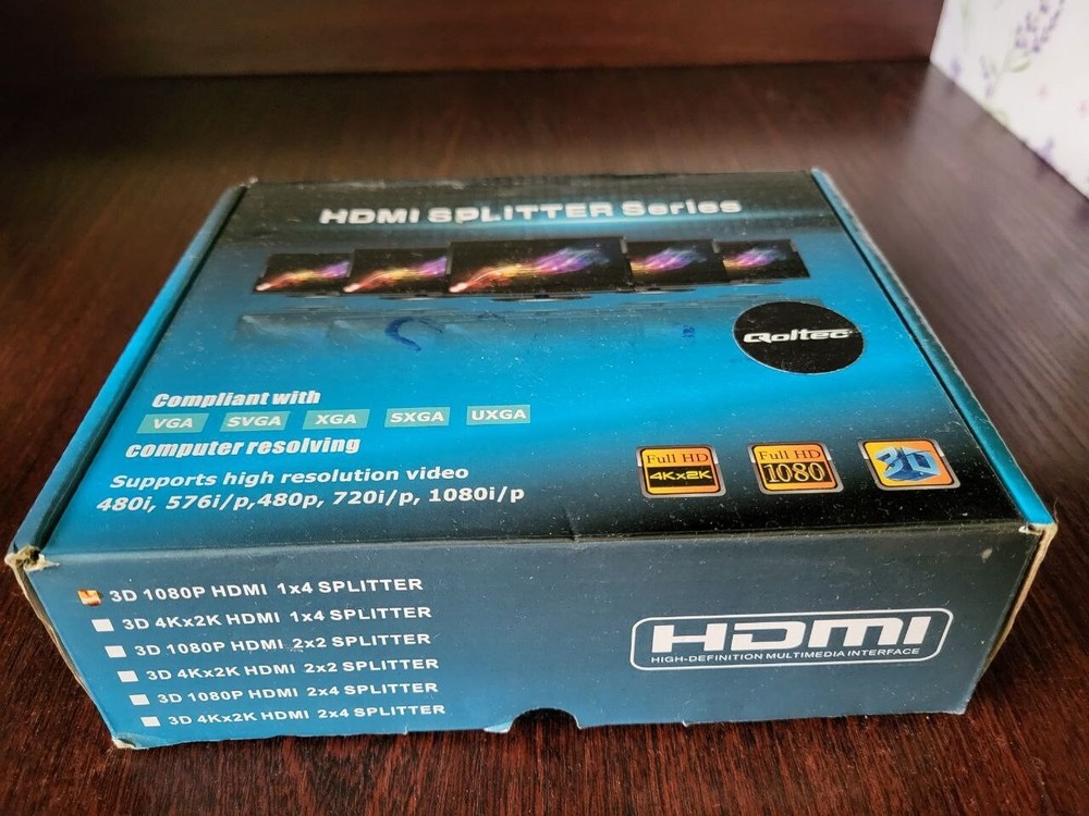 Qoltec HDMI Splitter 1x4