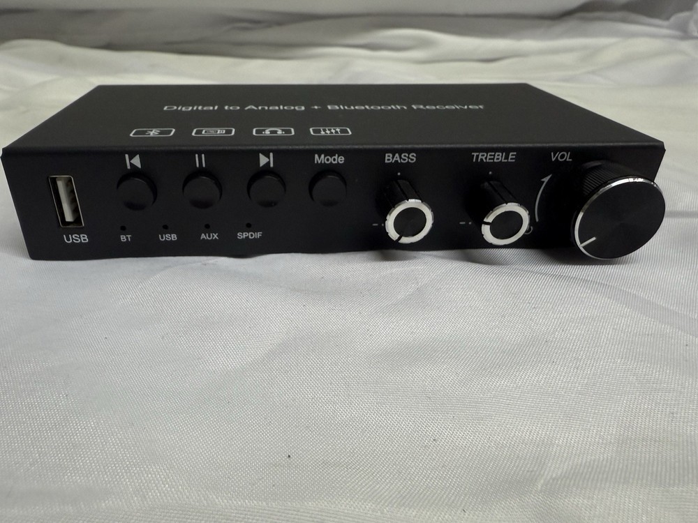 Digits To Analog + Bluetooth Receiver