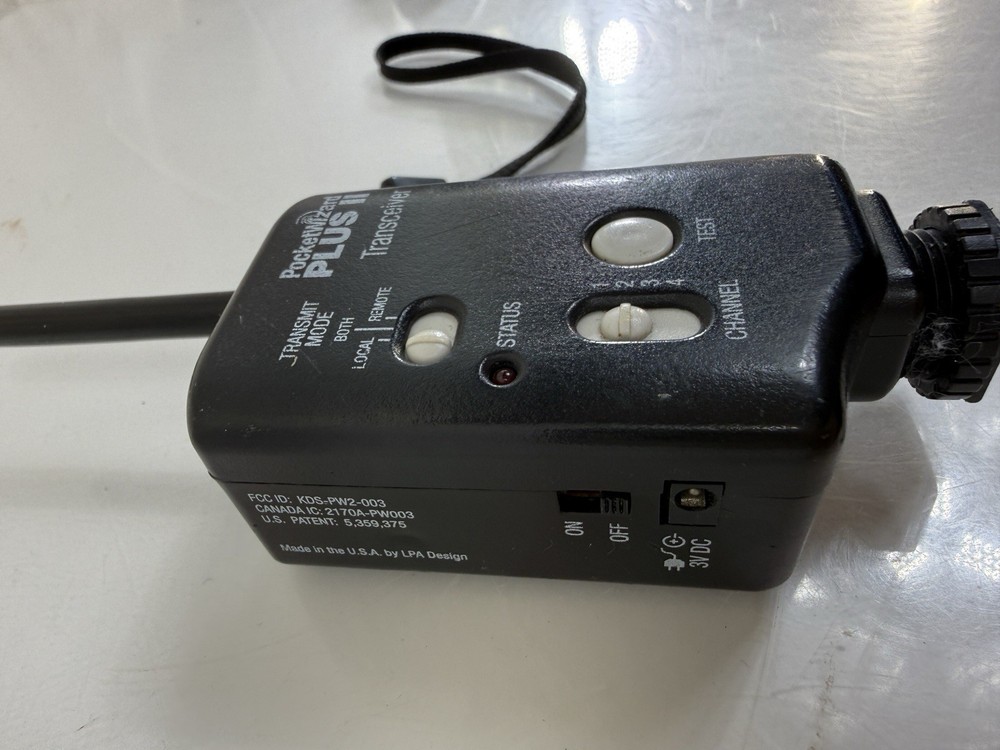 Pocket Wizard Plus II Radio Slave Transceiver - Works