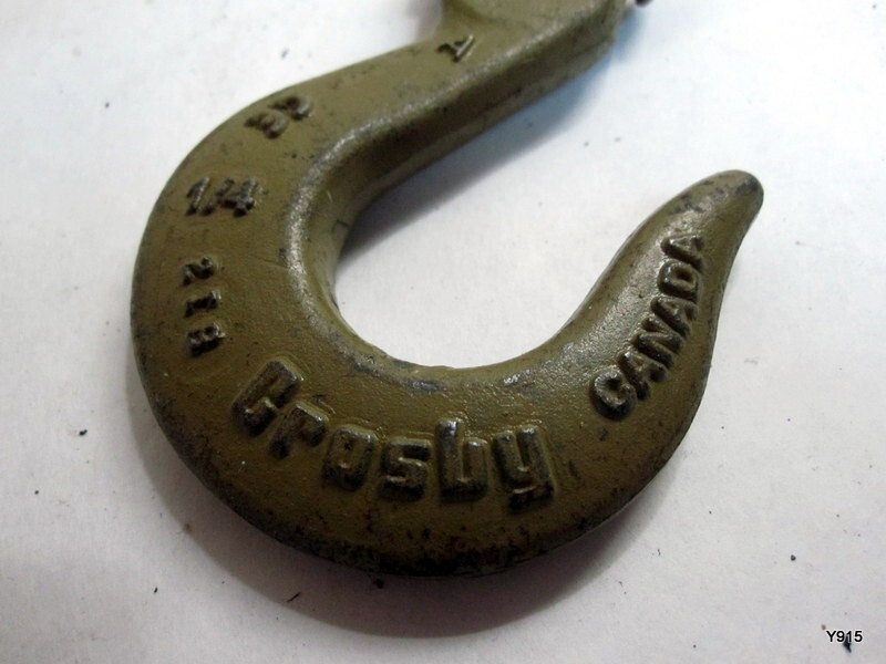 Crosby Canada Clevis Slip Hook 1/4 A