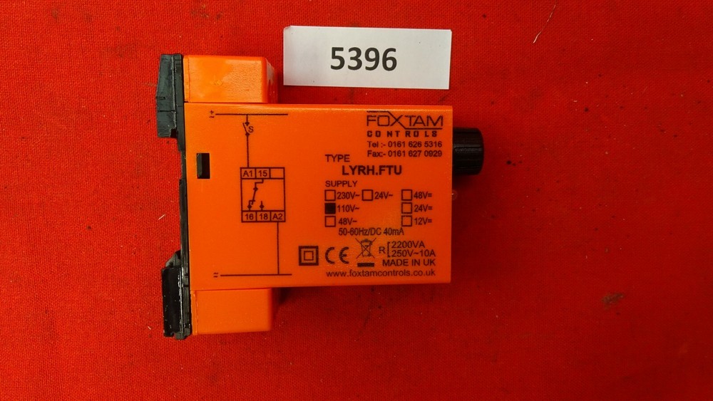 Foxtam Timer LYRH-FTU 110V AC 0.3-30s