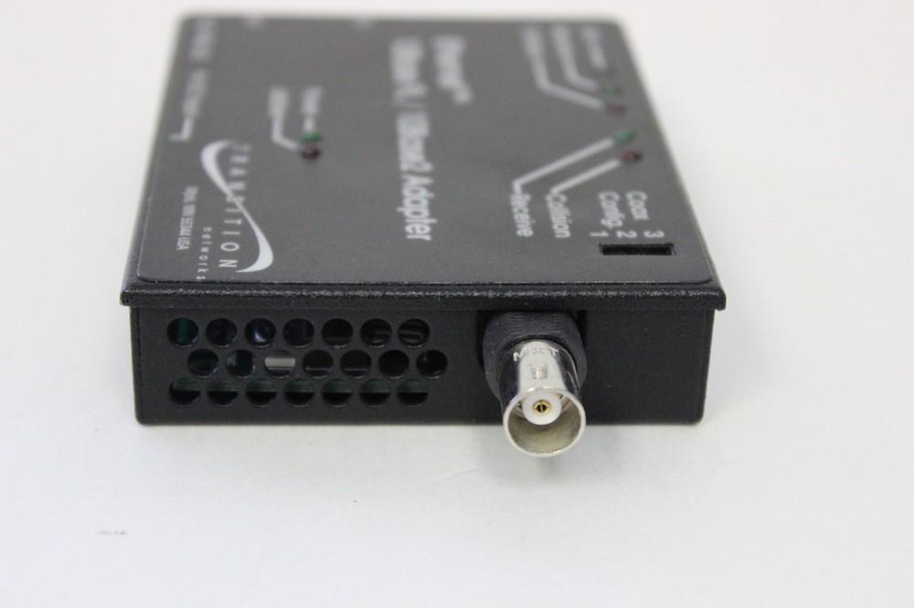 TRANSITION NETWORKS E-CX-FRL-03 ETHERNET 10BASE FL / 10BASE2 ADAPTER