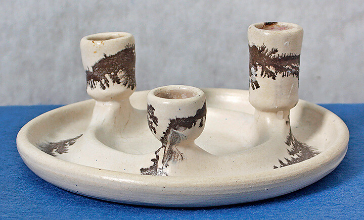 Stoneware Candle Holder from Shakertown KY
