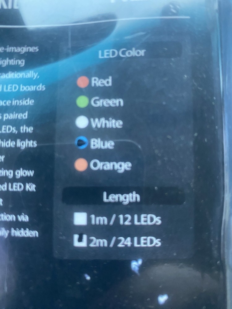 CB-LED20-BU NZXT 24x Blue LED Sleeve - 2m