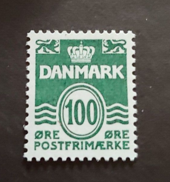 DEFINITIVES 100ÖRE VF MNH DENMARK DANMARK DÄNEMARK