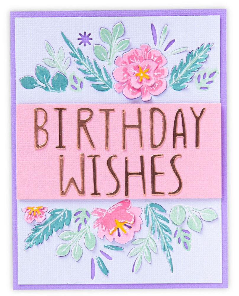 Sizzix Thinlits Hand Drawn Alphabet die #665182 Retail $16.99 by Jenna Rushforth