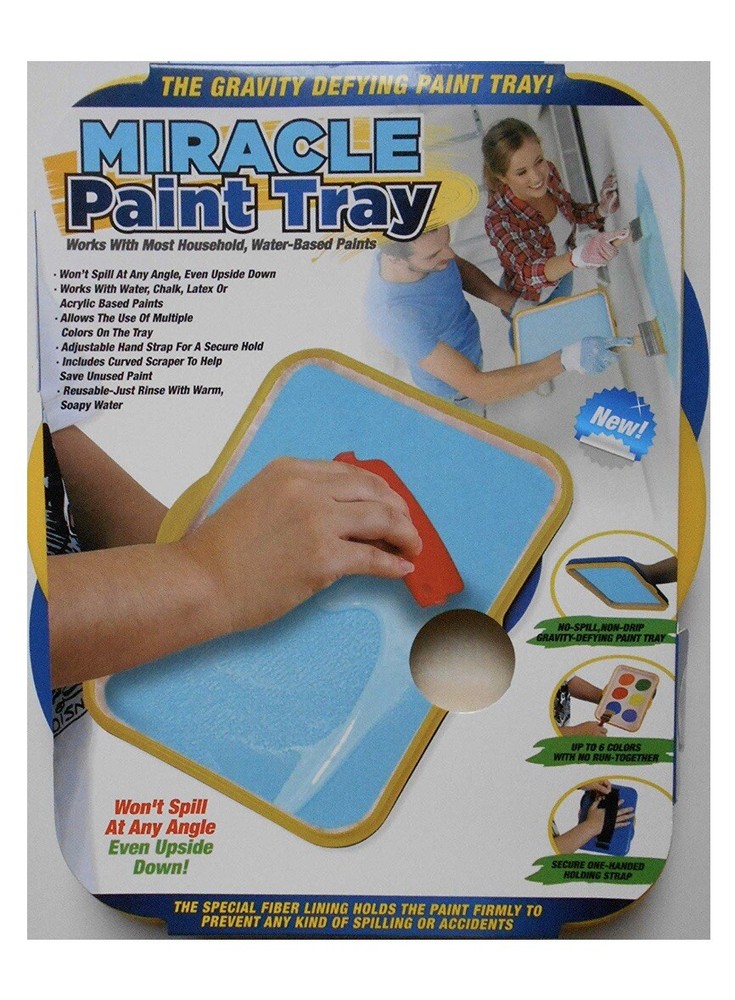 Miracle Paint Tray Reusable Spill Proof
