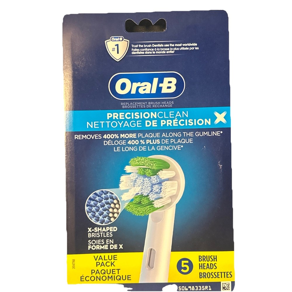 Oral-B Precision Clean X Replacement Brush Heads - 5ct